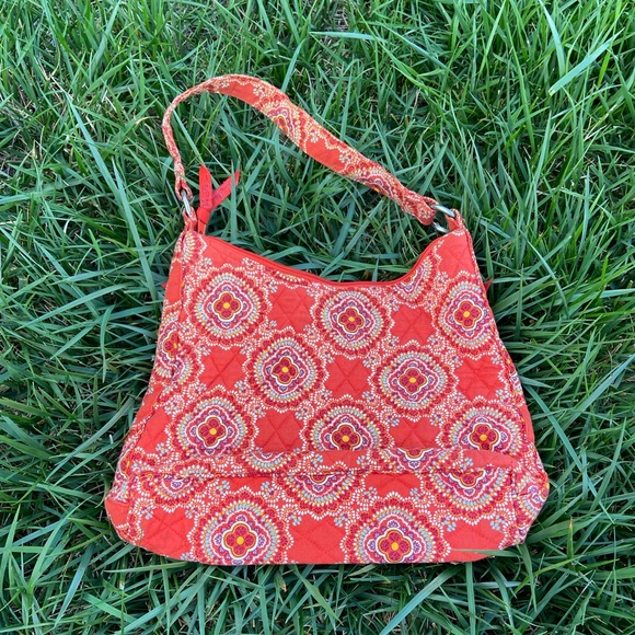 Vera Bradley Handbags - Vera Bradley Paprika Orange Retired Pattern Purse